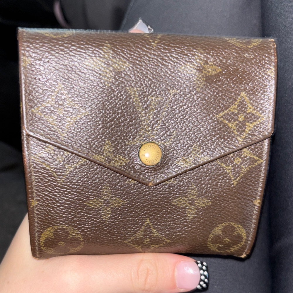 Louis Vuitton Brown Monogram Compact Wallet